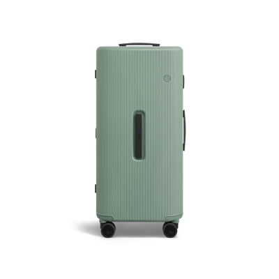 PISTACHIO striped trunk Check-In Large Luggage